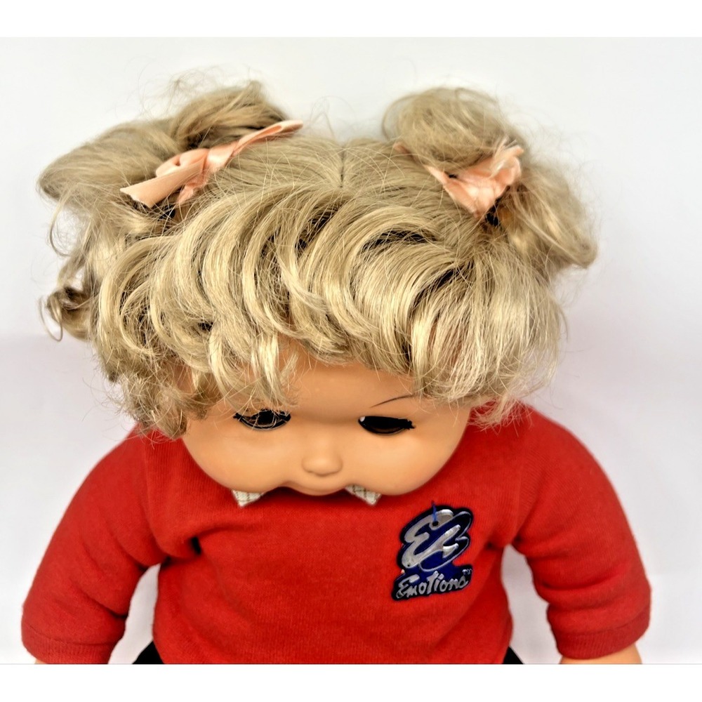 Vintage Emotions Doll Hopscotch Kids 16" Blonde Hair Brown Eyes 1984Mattel - Picture 3 of 16